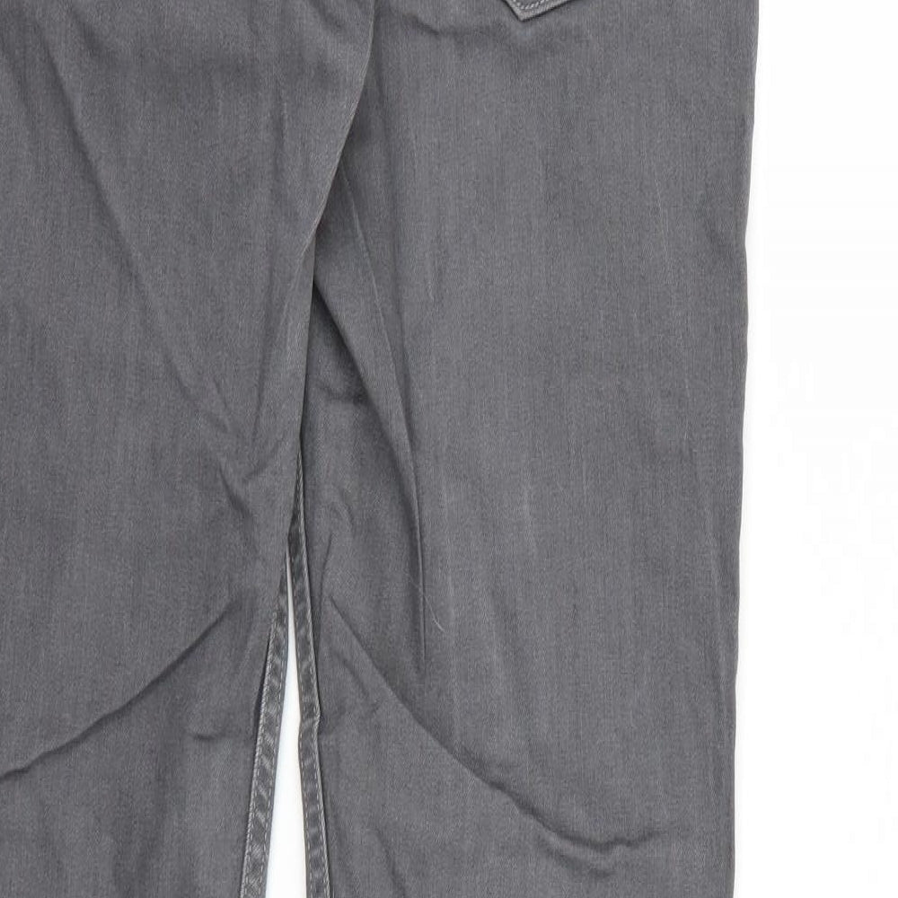 FC Jeans Womens Grey Denim Skinny Jeans Size 14 L30 in