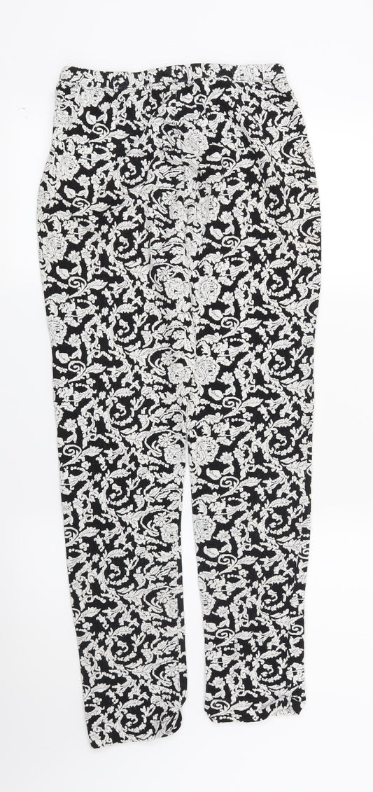 Womens UK Size 32 in Preworn Capri Black Leggings
