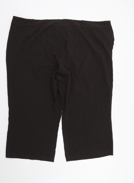 New Look Womens Brown Trousers Size 24 L22 in