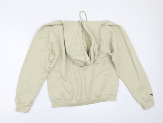 Gildan Womens Beige Pullover Hoodie Size M