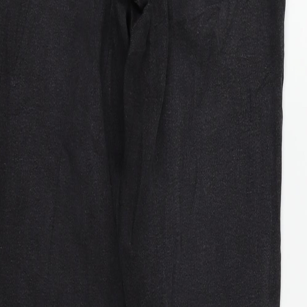 Womens UK Size 38 in RESERVED Regular Fit Straight Black Jeans