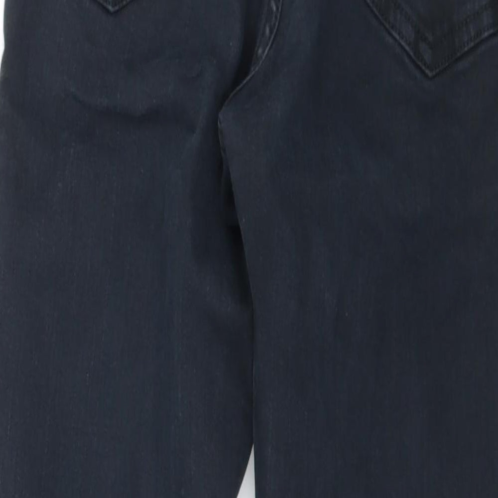 Topshop Womens Black Denim Skinny Jeans Size 28 in L28 in