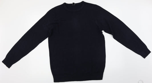 Cedar Wood State Womens Blue Pullover Jumper Size L
