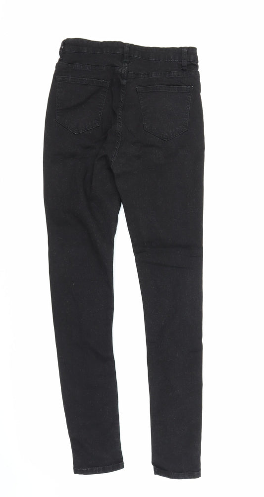 SheIn Womens Black  Denim Skinny Jeans Size XS L27 in