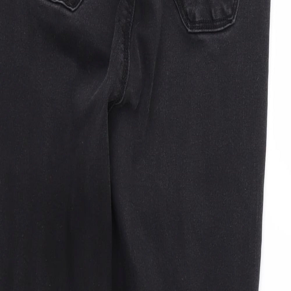 Dorothy Perkins Womens Black Denim Skinny Jeans Size 8 L28 in