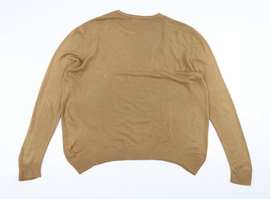 Primark Womens Brown Pullover Jumper Size XL