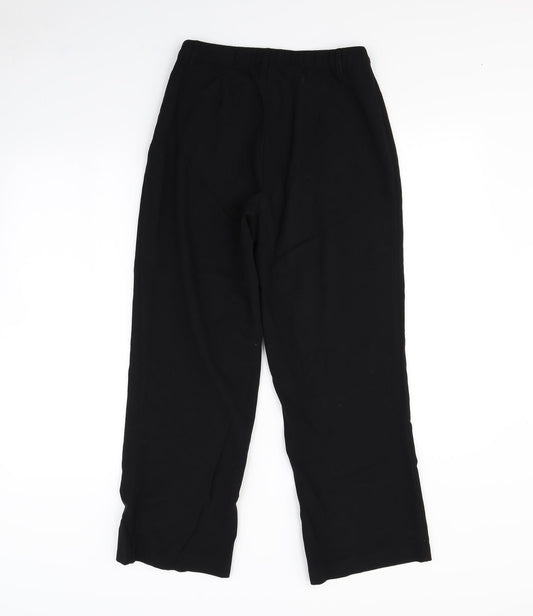 Damart Womens Black Dress Pants Trousers Size 10 L28 in