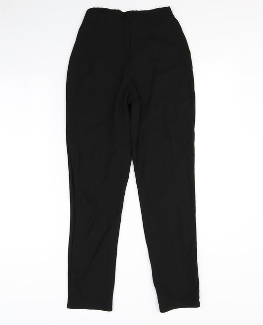 pretty little thing Womens Black Dress Pants Trousers Size 10 L29 in