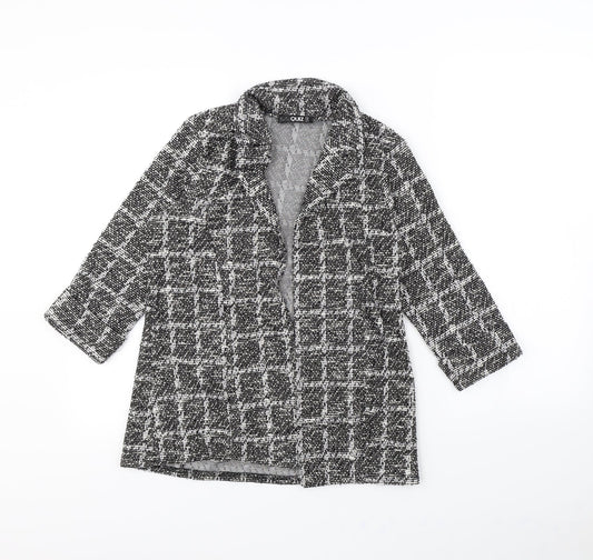 Womens UK Size 8 Quiz Black Jacket