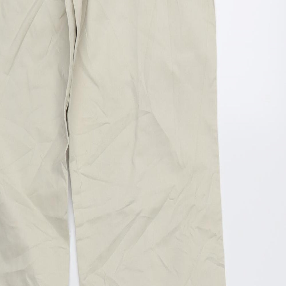 Old Navy Womens Ivory  Denim Straight Jeans Size 6 L31 in