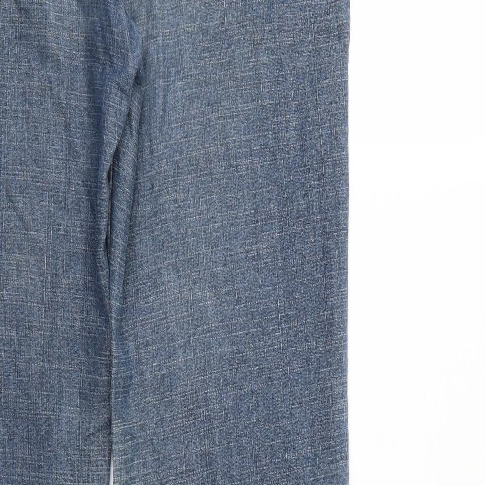 Per Una Womens Blue Denim Bootcut Jeans Size 4 L32 in