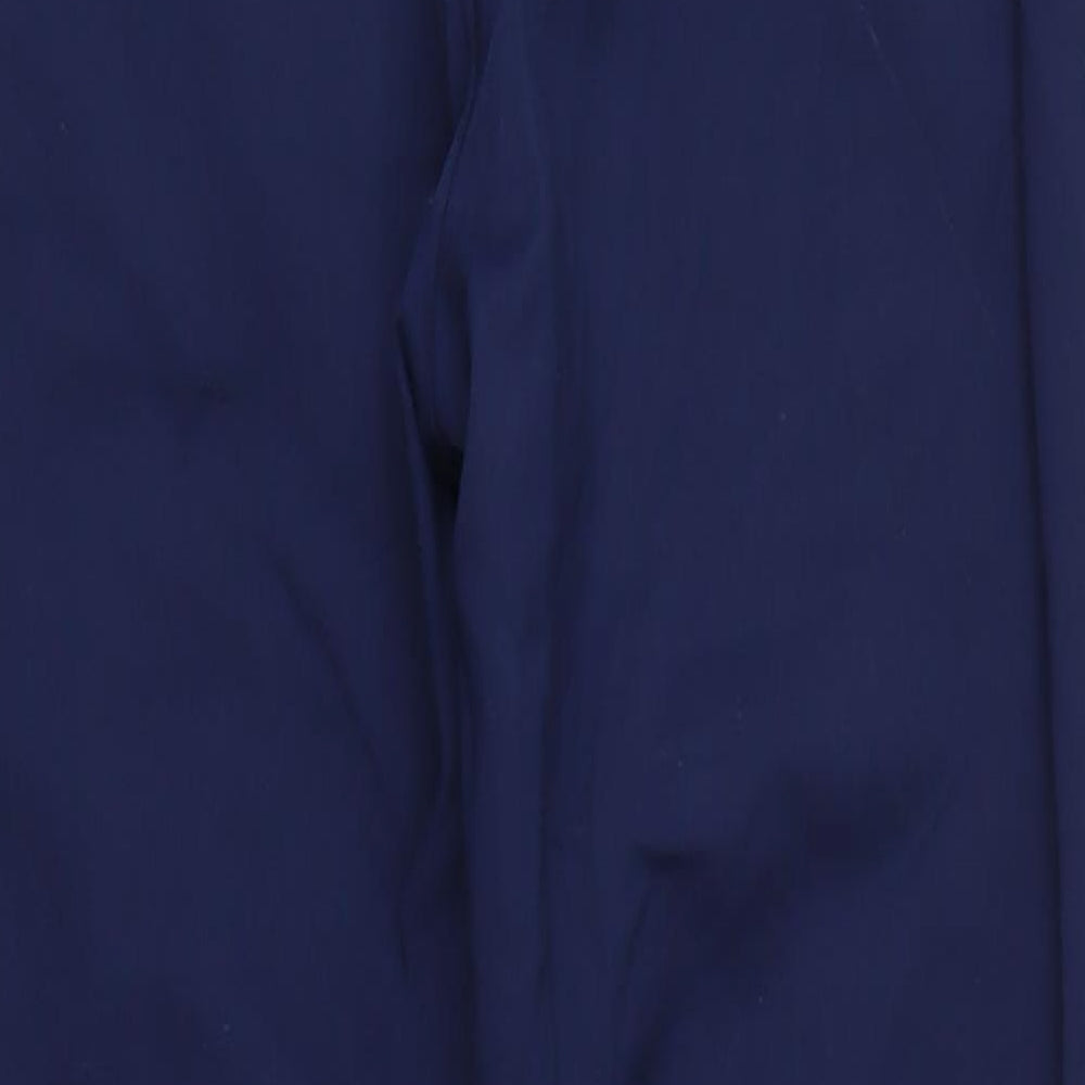 New Look Womens Blue Trousers Size 10 L27 in