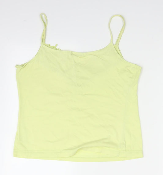 George Womens Yellow Camisole Tank Size 16