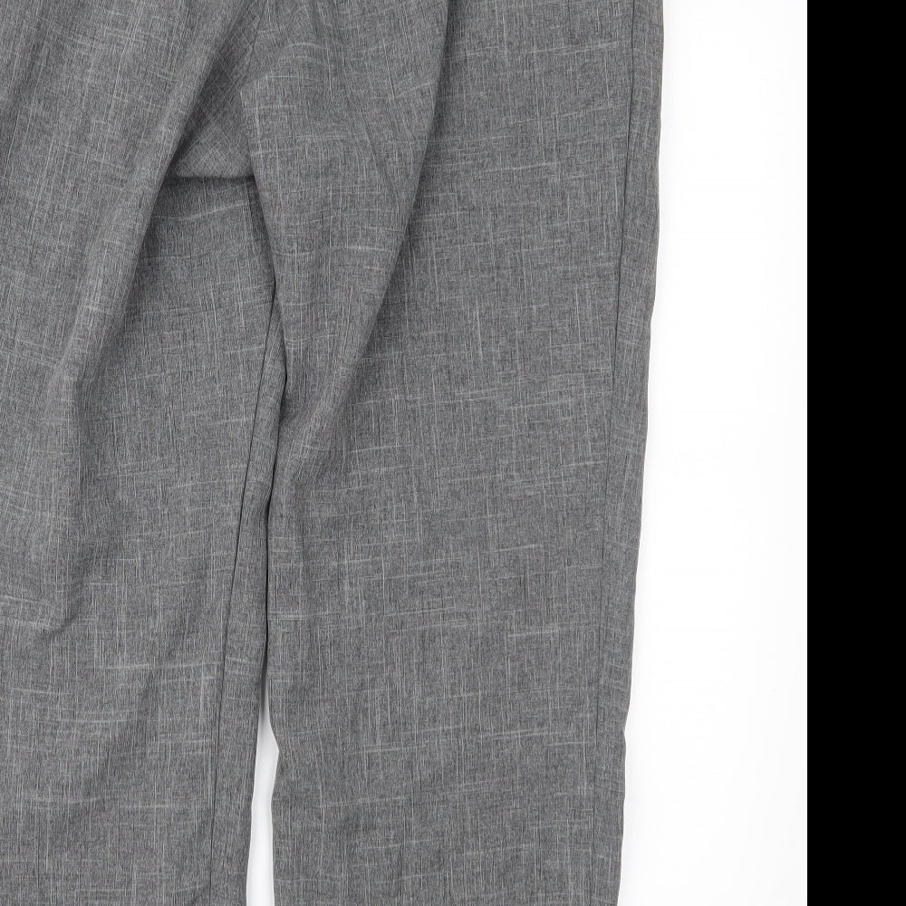 Marks and Spencer Mens Grey Trousers Size 36 in L26 in