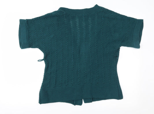 Atmosphere Womens Green Knit Cardigan Jumper Size 8