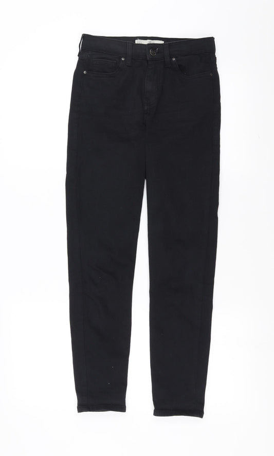 Womens UK Size 26 in Topshop Extra-Slim Fit Skinny Black Jeans