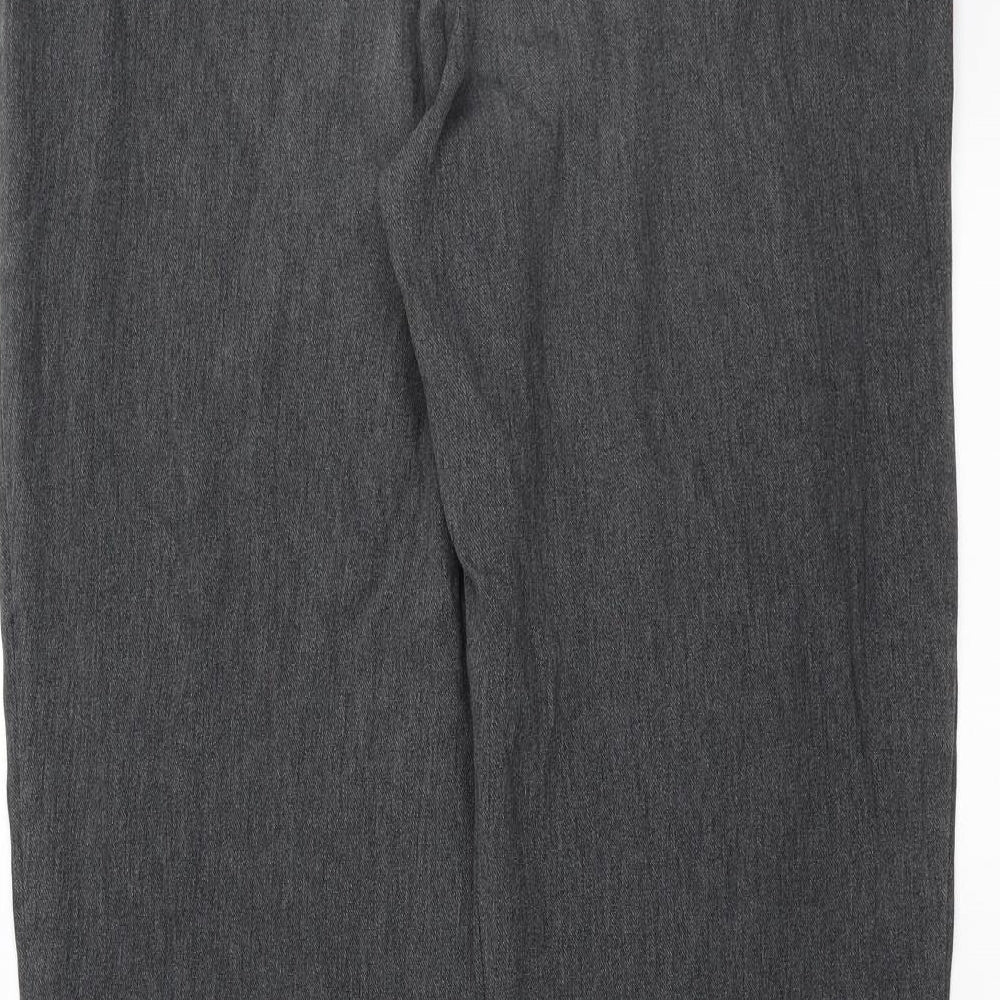 George Womens Grey Trousers Size 12 L30 in