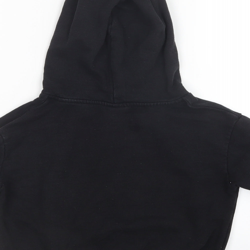 Young Dimension Girls Black Pullover Hoodie Size 9-10 Years - Reversible Sequins