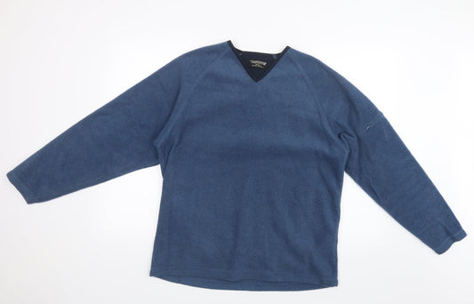 Mens UK Size S Active Blue Pullover Jumper