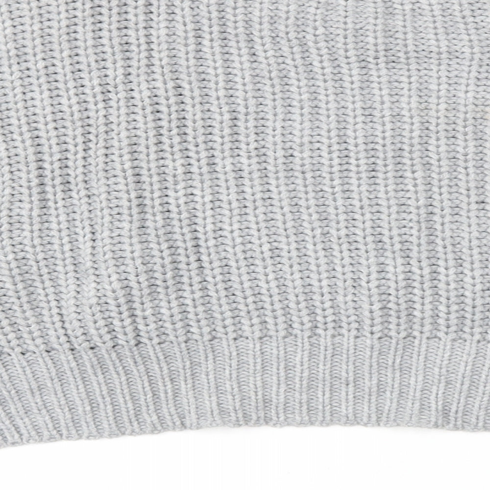 SHEIN Womens Grey Pullover Jumper Size M