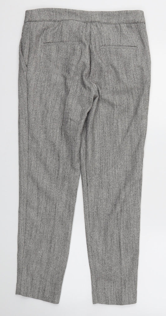 Womens UK Size 6 H&M Regular Fit Grey Trousers