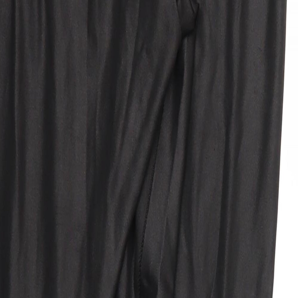 Femme Luxe Womens Black Trousers Size 8 L27 in - Stretch waistband