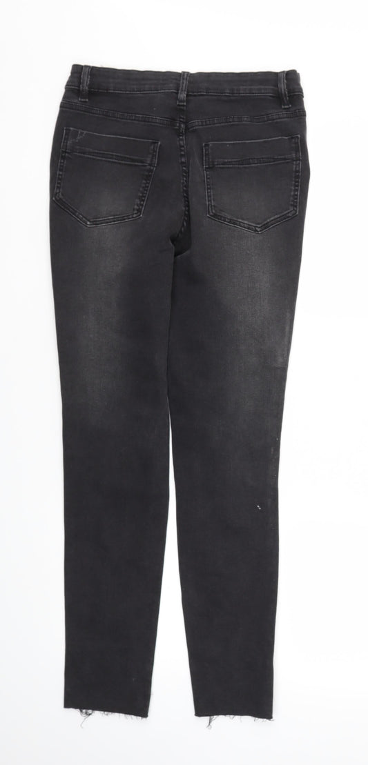 m&s Womens Black   Skinny Jeans Size 10 L29 in