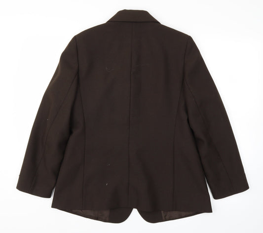 Womens UK Size 14 St Micheal Brown Jacket