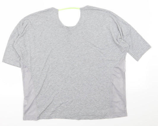 Primark Womens Grey Basic T-Shirt Size 14