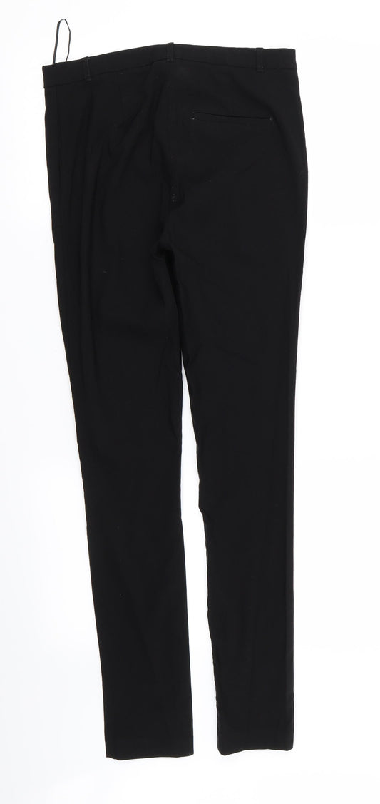 New Look Womens Black Trousers Size 10 L28 in