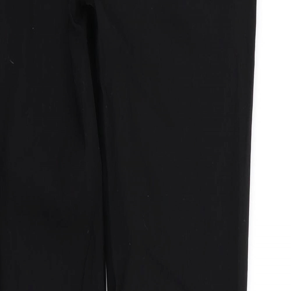 New Look Womens Black Trousers Size 10 L28 in