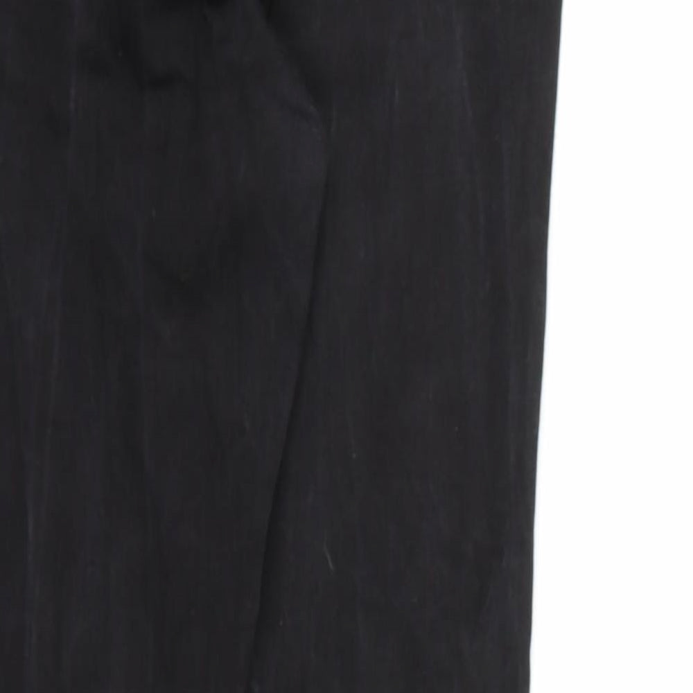 Denim & Co. Womens Black Denim Skinny Jeans Size 16 L28 in