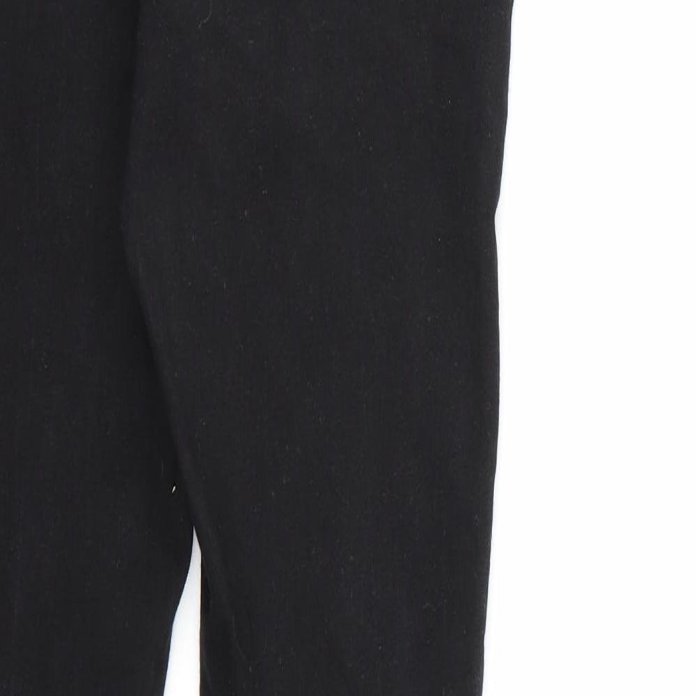 Denim & Co. Womens Black Denim Skinny Jeans Size 12 L29 in