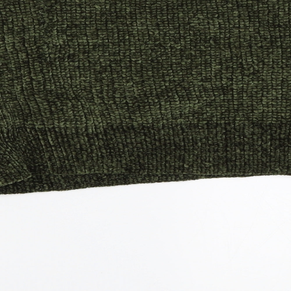 New Look Girls Green Pullover Jumper Size 9 Years - cropped jumper