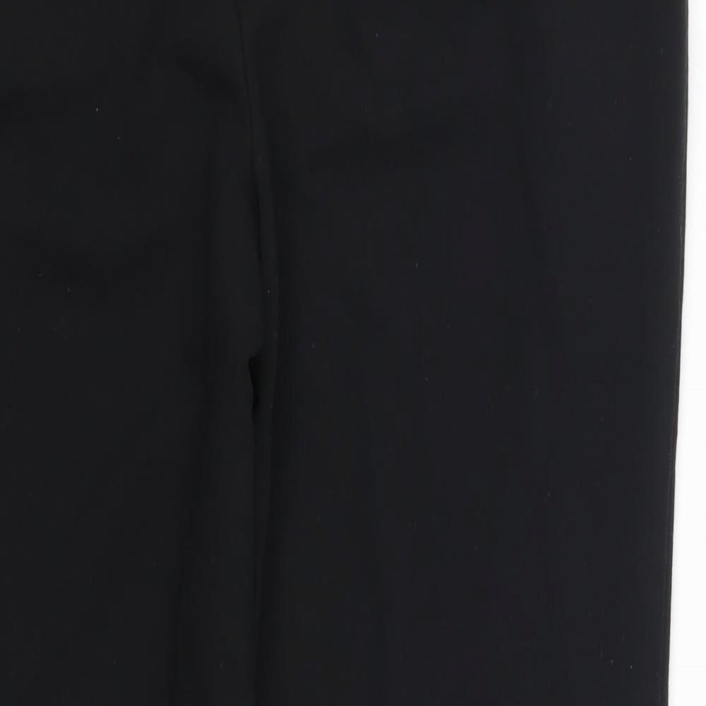 Womens UK Size 12 Dunnes Regular Fit Snow Pants Black Trousers
