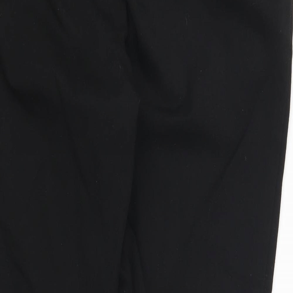 Womens UK Size 12 H&M Regular Fit Black Trousers