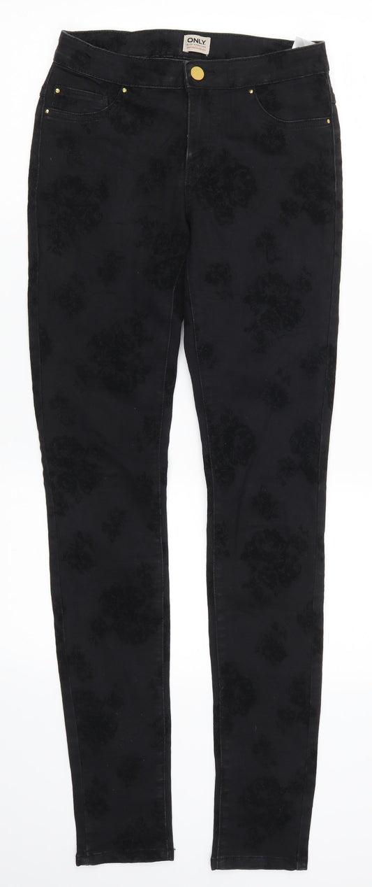 Womens UK Size S Only Regular Fit Skinny Jeans