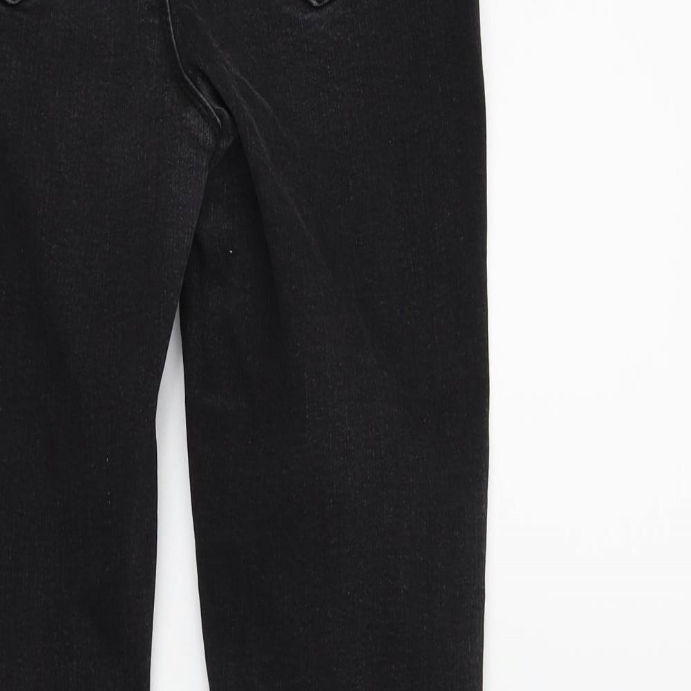 denim co Womens Black Skinny Jeans Size 10 L26 in