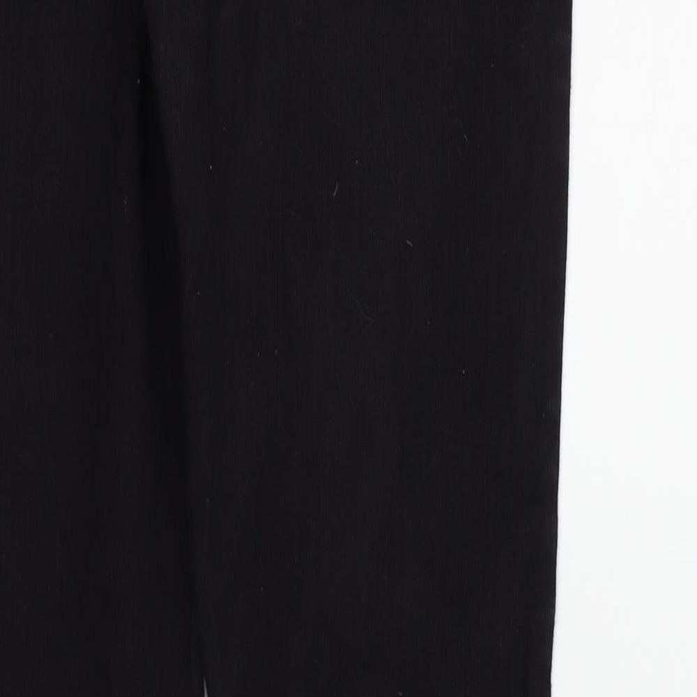 Denim & Co. Womens Black Straight Jeans Size 10 L28 in