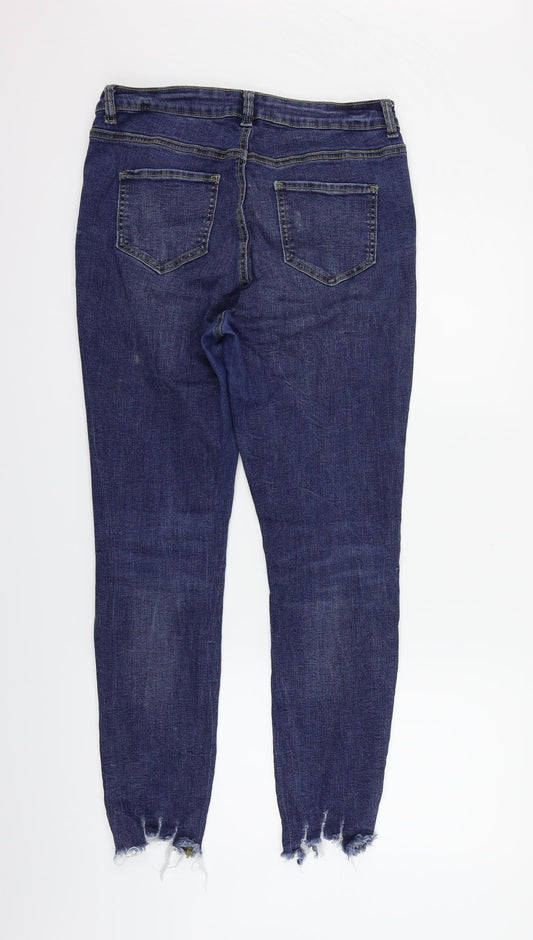Womens UK Size 14 deniem & co Regular Fit Straight Blue Jeans