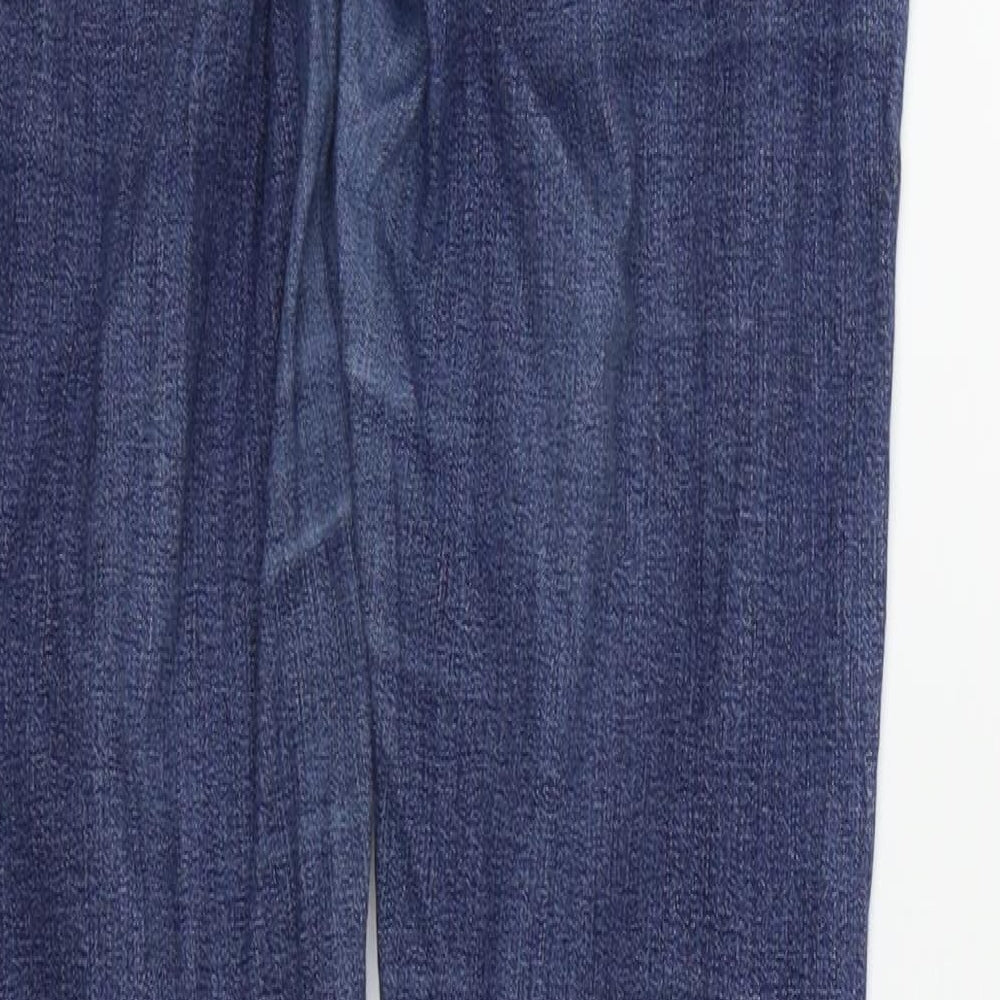 NEXT Womens Blue Straight Jeans Size 8 L27 in