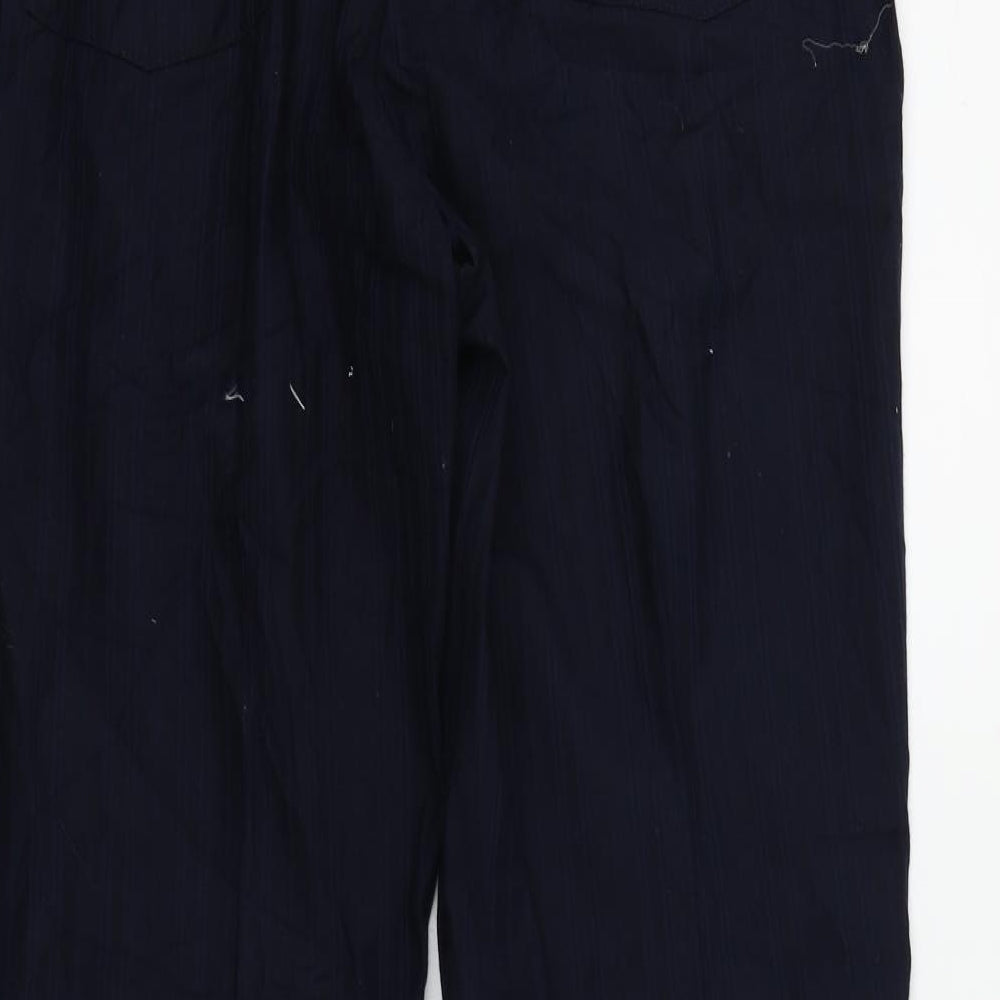 Wissmach Womens Blue Trousers Size 32 in L28 in