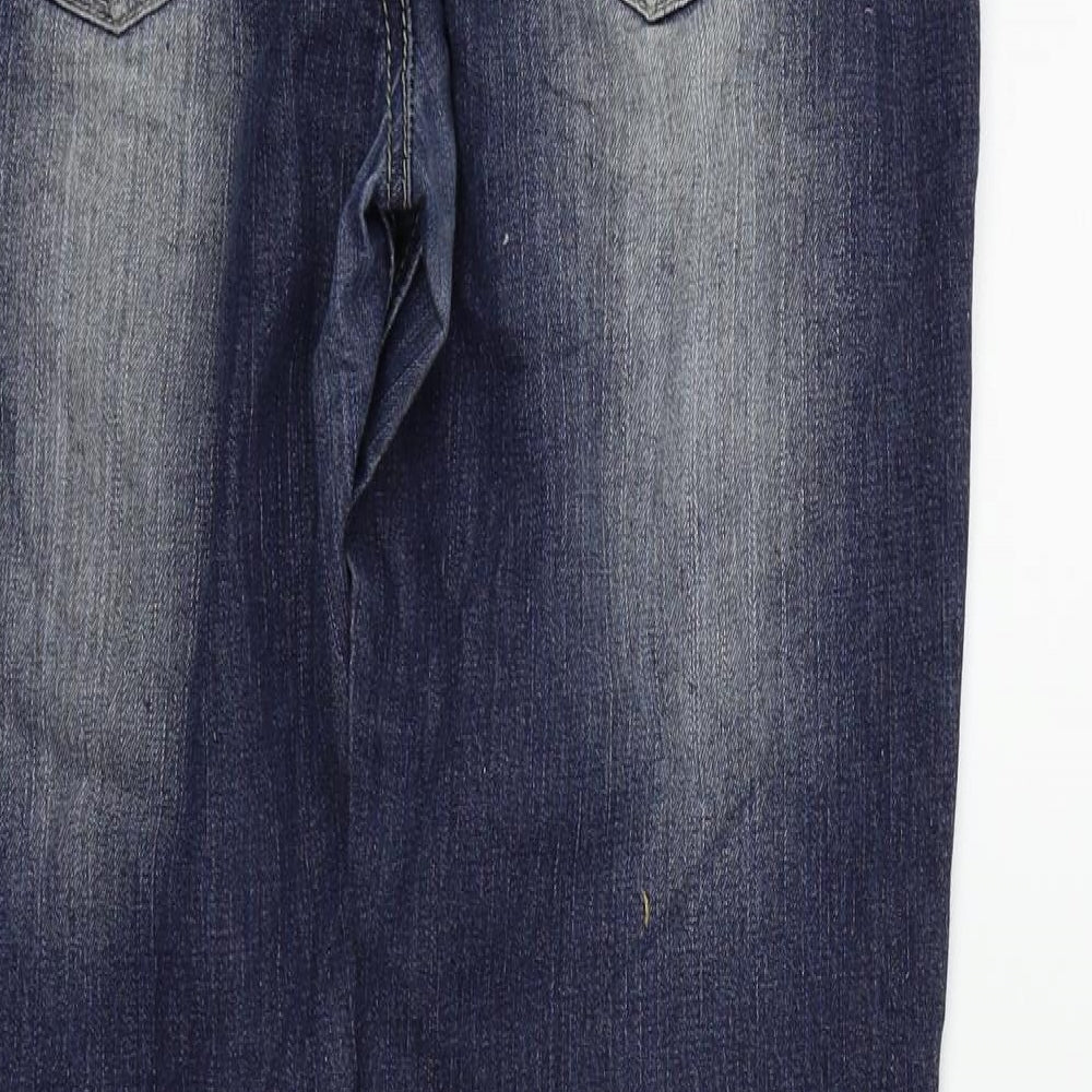 Troll Womens Blue Straight Jeans Size 33 in L28 in