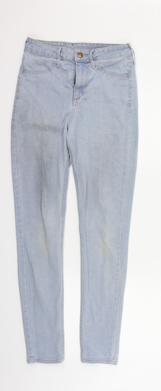 &Denim Womens Blue Straight Jeans Size 26 in L30 in
