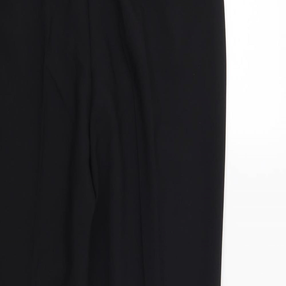George Womens Black Trousers Size 12 L27 in