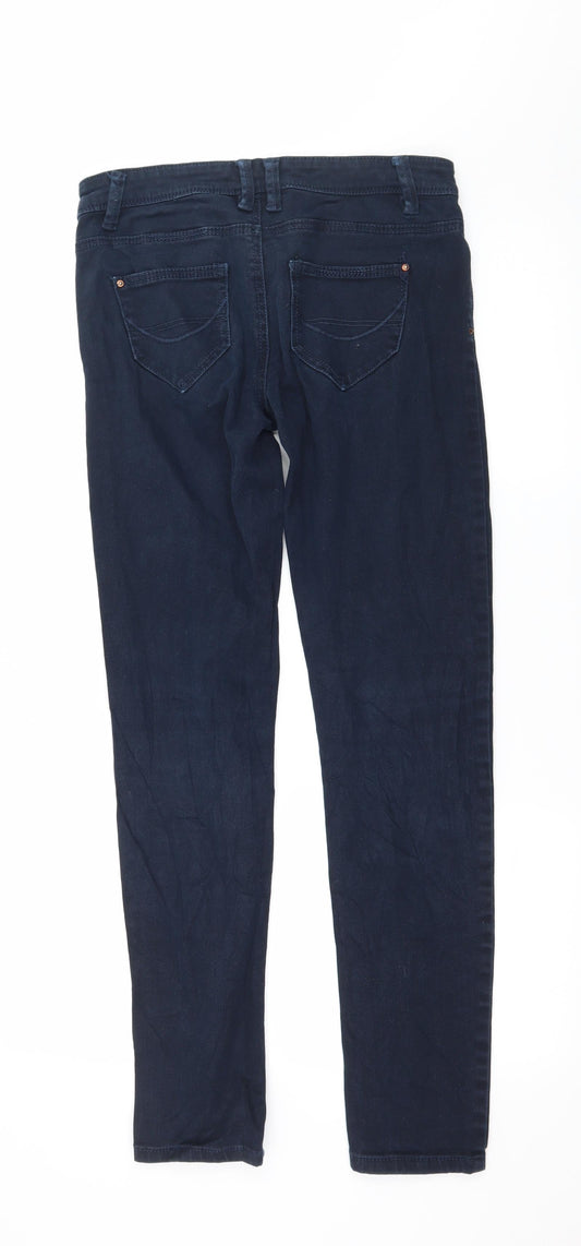 Clockhouse Womens Blue  Denim Straight Jeans Size 8 L29 in