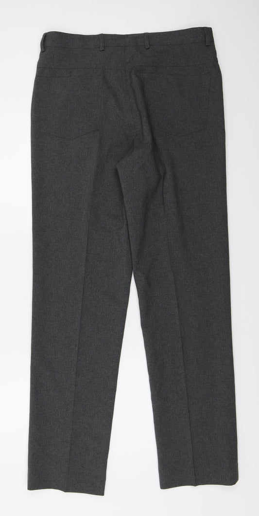 Womens UK Size 32 in Taylor & Wright Regular Fit Grey Trousers