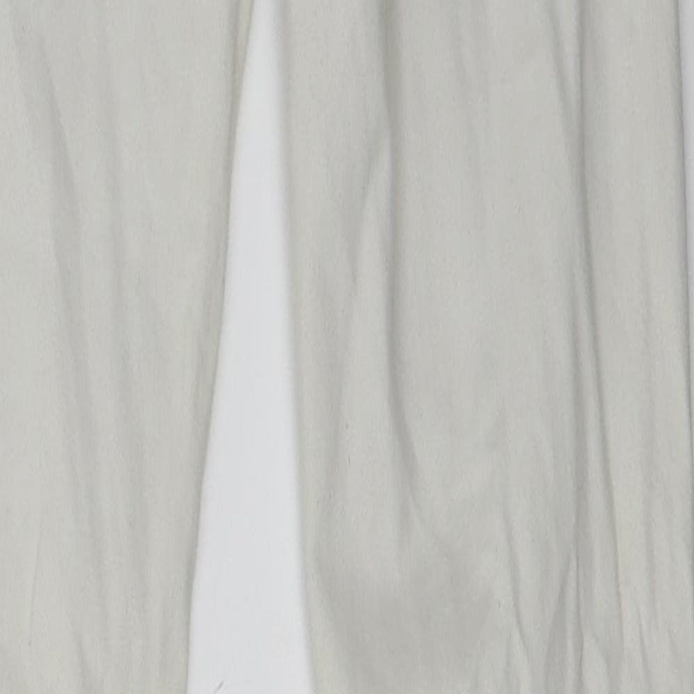 Topshop Womens White Skinny Jeans Size 26 in L34 in