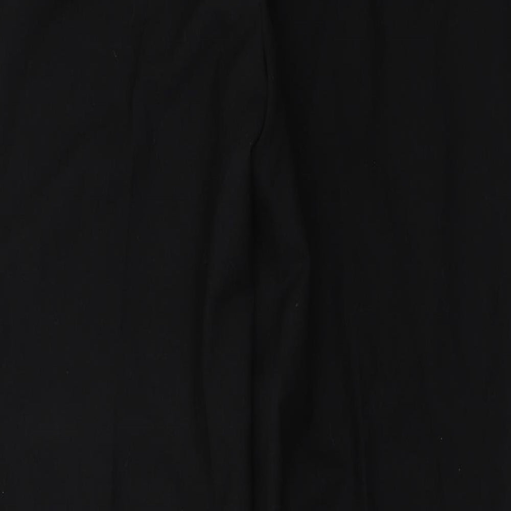 Womens UK Size 36 in Preworn Regular Fit Black Trousers