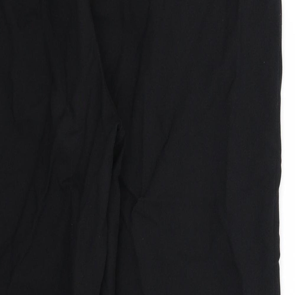 EWM Womens Black Trousers Size 32 in L26 in